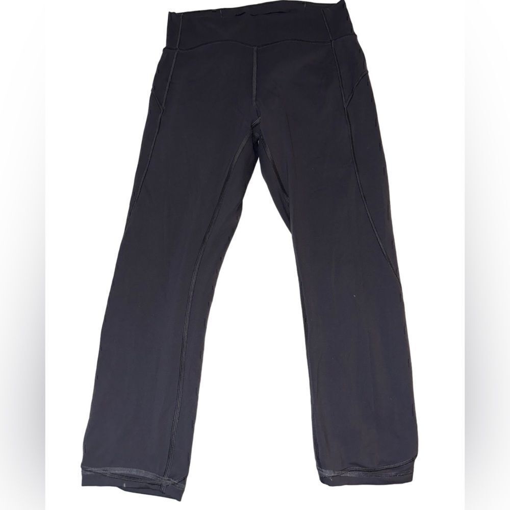 Lululemon crop pants  dark purple